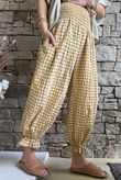 Nonni Gingham Bloomer Pant Mustard